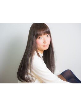 ダメージに合わせてTRを配合する施術でナチュラルストレートに◎【柔らか質感】サラツヤ縮毛矯正\20000～♪