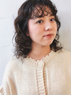 モロコ 神保町 小川町店(moloco) ミディアムヒッピーパーマ