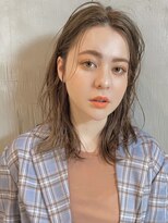 パーク(PARK)&nbsp;【PARK】ショコラベージュ×ウェットミディ