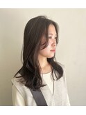 透明感髪質改善ベージュダブルカラーミルクティーグレージュ