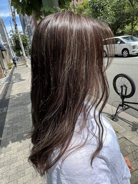 リーホリエ(Lee Horie) 【MOMOKA】細かめ！ハイライトカラー