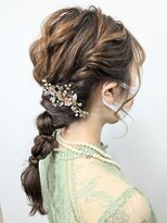ビューティック ハラジュク(Hair&Make Beautique Harajuku)&nbsp;結婚式のお呼ばれヘア