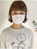【三ツ井純】大人気ボブパーマ コテ巻き風 スタイリング簡単