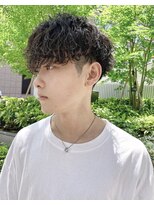 ロンド ローガン 名駅(Lond LOGAN)&nbsp;波巻きスパイラルパーマ　メンズカット　名古屋