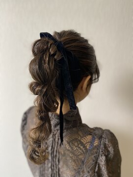 ミークスタイルヘアー(Miiku.style.hair) ポニーテールヘアセット