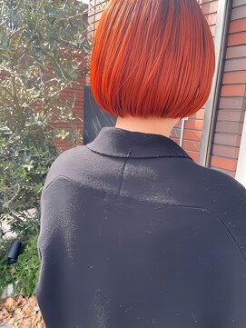 ヒュッゲプラス(hygge+) ダブルカラー《オレンジ系》