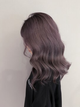 グロウバイニューヨークニューヨーク(Grow by NYNY) 【坂本】セミロング×ラベンダーグレージュ