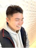 7：3オールバックスタイル/ビジネスパーマ