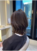 白髪ぼかし ナチュラルデザインハイライト