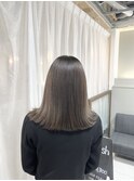 ハイライト×グレージュ