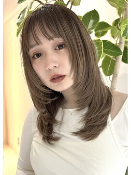 スティロ(stylo) ハイライトカラーグレージュベージュケアブリーチダブルカラー