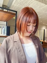 ボコカ(bococa)&nbsp;ブリーチなしダブルカラー/オレンジベージュ