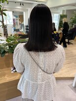 オーシャン(Ocean) 【OceanHair&Life田中愛梨】10代20代切りっぱロブ/グレージュ