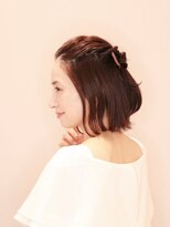 カジュアルハーフアップセット