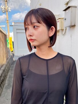 デビュー 沖縄泡瀬店(Debut) 前髪/アンブレラカラー/こなれミディ/イメチェン/ウェーブパーマ