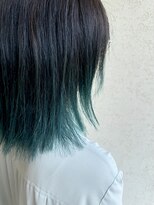 カーサ(Casa by JLB)&nbsp;【CASA.maika】ミントグリーン×裾カラー