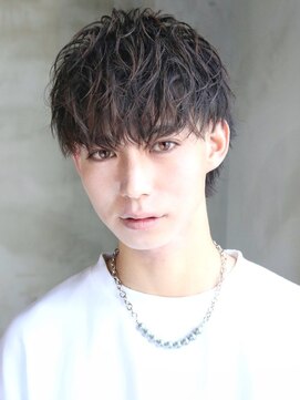 クロト 熊本(KUROT) ツーブロックマッシュ流行束感爽やか無造作パーマ