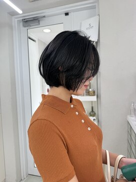 ガガ 心斎橋(GAGA) 韓国/ハイトーンカラー/ワンホンヘア/レイヤーカット/髪質改善