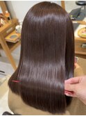 ピンピンにならない！髪質改善ストレートで理想の艶髪に◎