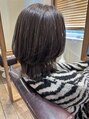 モイヘアーデザイン(moi hair design) 最近リクエストが多いひし形のレイヤースタイル!アイロン使用◎
