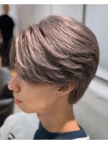 オーシャントーキョー 渋谷神南(OCEAN TOKYO) グレージュ韓国ニュアンスセンターパートフェザーパーマ