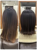髪質改善カラーカット