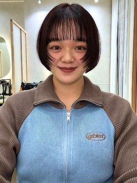 ジーナ 銀座(Zina) 小顔ボブ/レイヤーボブ/顔周りレイヤー