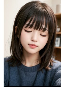 ヘアーワークスミスト 池袋店(Hair Works MIST) ミディアムレイヤー