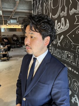 マノン バイ エイチ(MANON by H) メンズビジネスパーマ