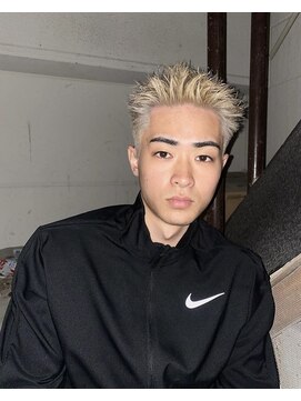 バイマイサイド(BY MY SIDE) ハイトーンスパイキーショート