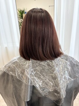 ウイ バイ ファースト 北四番丁店(u'i by first) 切りっぱなしボブ　スタイル