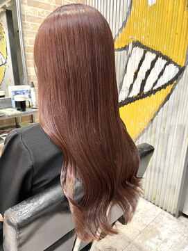 ペアル(PEAAL) ピンクベージュ/韓国風/くびれヘア/レイヤー/韓国巻き