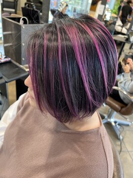 ソワンドゥブレス 瓜破店(soin de brace) ピンク