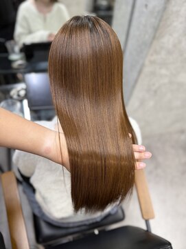 ルート 南堀江(route) 美髪ストレート/髪質改善/艶髪/イメチェン/前髪カット/堀江