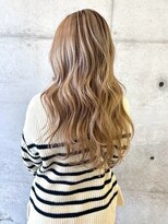 ロマーリ 岡山店(LOMARLIE)&nbsp;白髪ぼかし30代40代50代脱白髪染めミルクティーベージュ