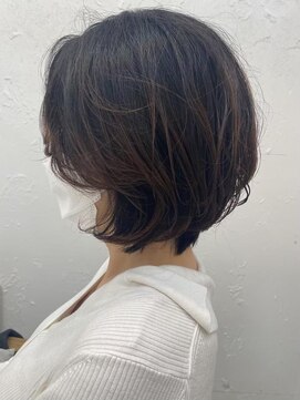 ロミー 本厚木(ROMMY.) ショートボブ◎ココアブラウン◎レイヤーカット◎20代～50代