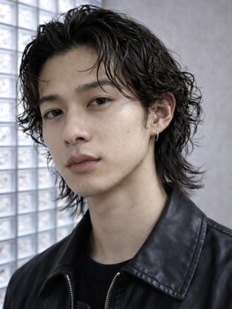 フィグバイアルテフィーチェ(fig by artefice)の写真/【西宮/メンズ】メンズ必見！最新技術で叶えるナチュラルな曲がる縮毛矯正◎最先端のmen's styleに。