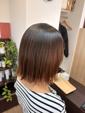 ライフメイクシベル 東林間(Life make siblles) 激カワ切りっぱなしボブ