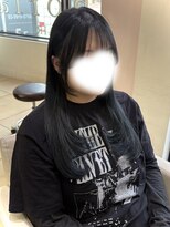 ユーフォリア 新宿店(Euphoria) 韓国風レイヤーカット◎ブルーブラック♪