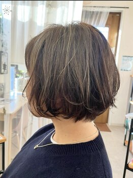 リンド(Lindo)の写真/年齢と共に増える"白髪を味方に"似合うと扱いやすさ両立し、自然で上品なヘアを実現します♪