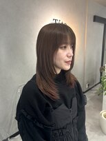 テト(teto)&nbsp;30代40代◎レイヤーカット／前髪あり
