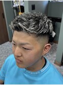 波巻きツイストスパイラル/リバースセンターパート/柏/柏駅