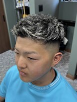 スタンドバーバー 柏(STAND BARBER)&nbsp;波巻きツイストスパイラル/リバースセンターパート/柏/柏駅
