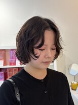 ロベック フジガオカ(LOBEC fujigaoka)&nbsp;くせ毛風ボブパーマ