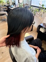 ライフメイクシベル 東林間(Life make siblles)&nbsp;インナーカラー  ワインレッド