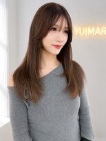 ユイマァル 倉敷(YUIMARL)&nbsp;倉敷レイヤーカット20代30代ブリーチなしダブルカラーベージュ