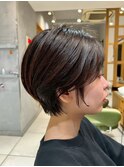 丸みショート