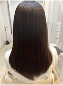 深みツヤ髪☆縮毛矯正で叶う艶々ストレートロングヘアで自信へ。