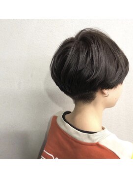 タグ(#tag) #刈り上げマッシュ