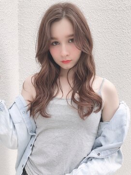 チョビー 銀座(chobii) グレージュ/デジタルパーマ /ブランジュ/透明感/ゆるふわ/高柳